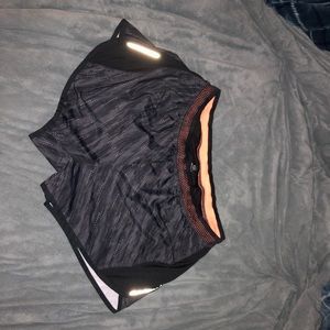 reflective champion running shorts